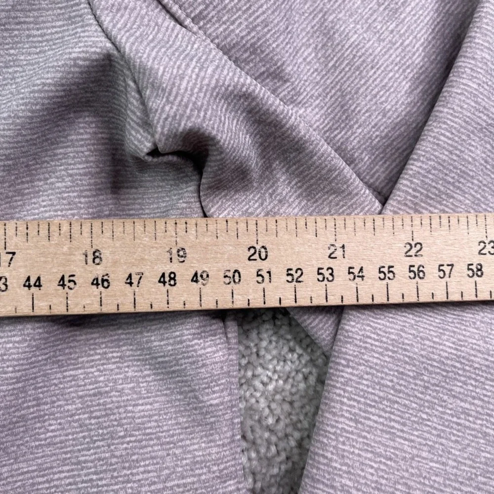 Gerry Jacket Womens Medium Grey Soft‎ Shell Full Zip Lined Hooded Outdoors